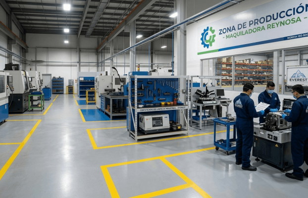 Cómo elegir una empresa de limpieza industrial para una maquiladora en Reynosa